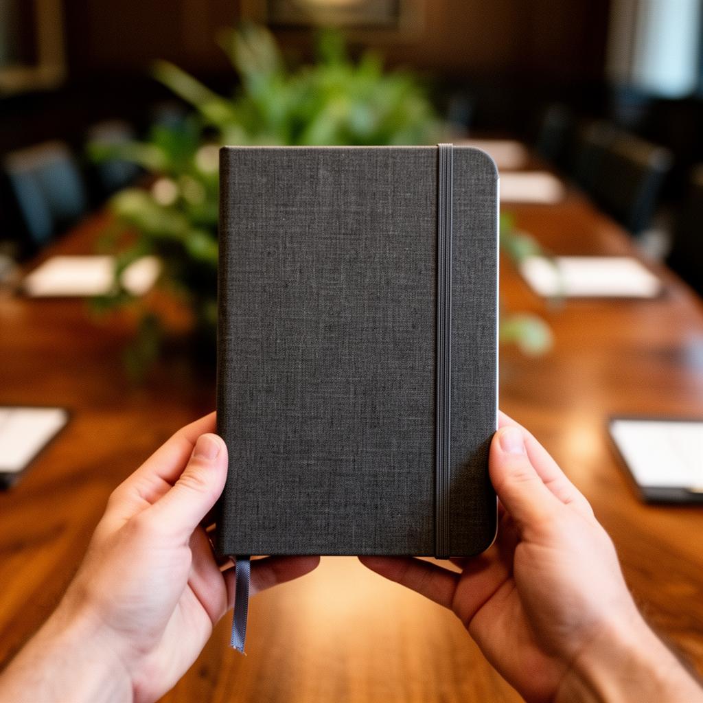 Linen Hardcover Notebook A5