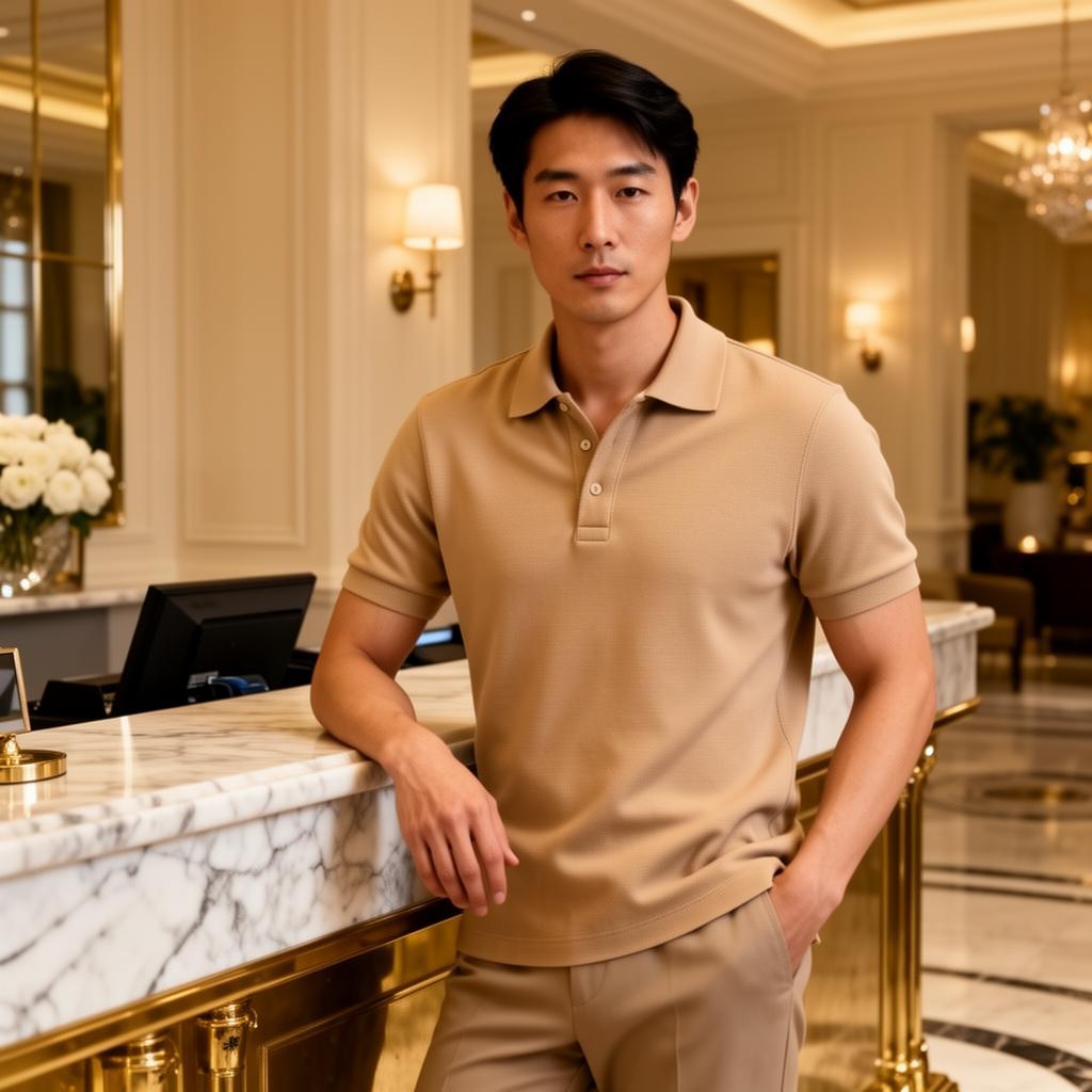 Cotton Polo T-Shirt